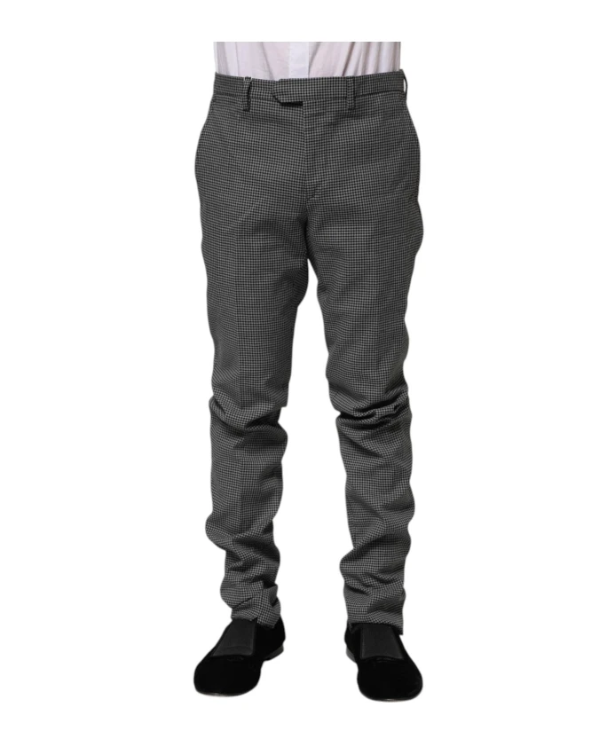 Зауженные брюки в клетку Bencivenga, черный
Зауженные брюки в клетку Bencivenga, черный