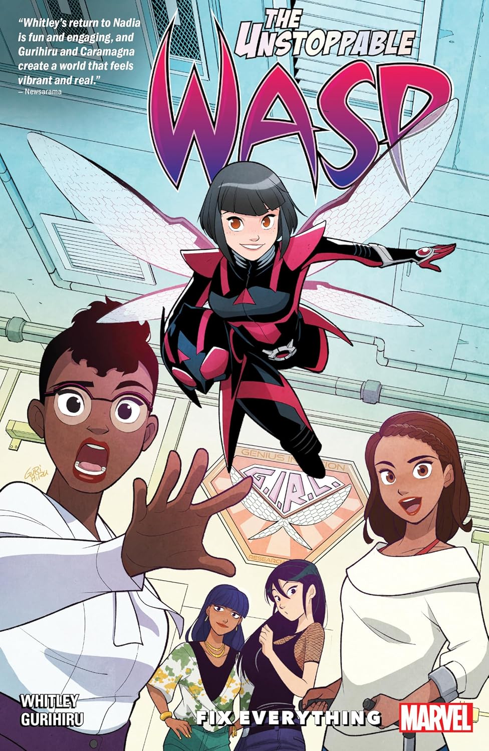 THE UNSTOPPABLE WASP: UNLIMITED VOL. 1 - FIX EVERYTHING (Marvel Universe)
THE UNSTOPPABLE WASP: UNLIMITED VOL. 1 - FIX EVERYTHING (Marvel Universe)