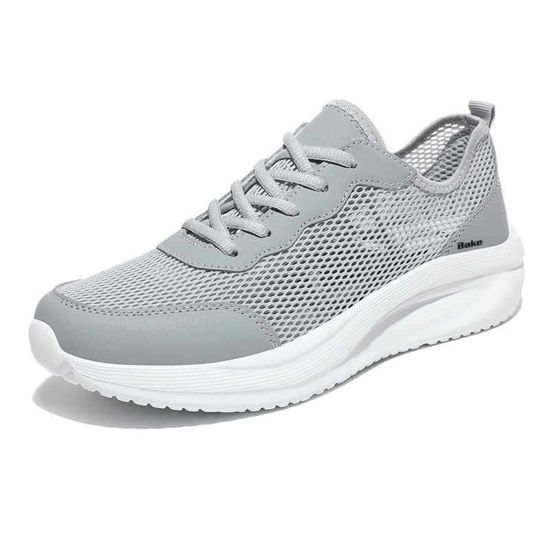 BAKE Дышащие устойчивые к истиранию нескользящие низкие повседневные туфли мужские светло-серые, цвет Light Gray
BAKE Дышащие устойчивые к истиранию нескользящие низкие повседневные туфли мужские светло-серые, цвет Light Gray