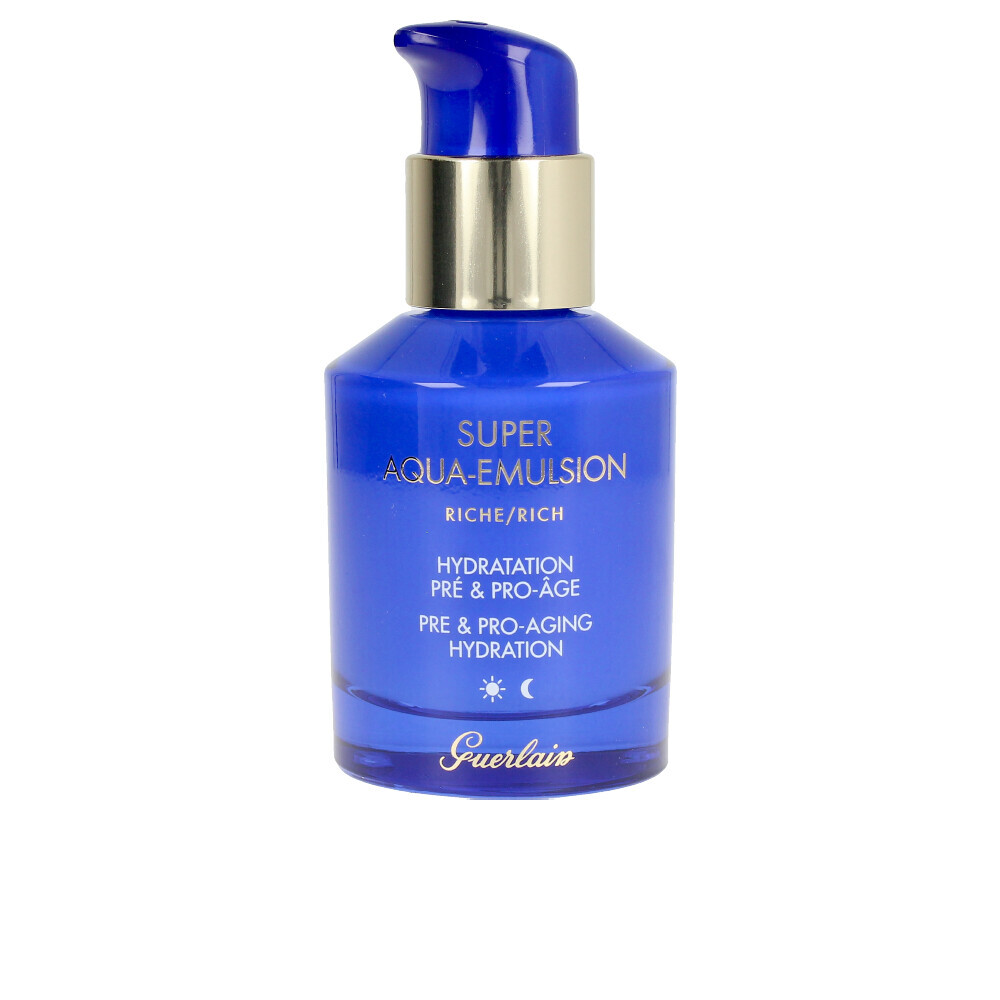 Крем против морщин Super aqua rich emulsion Guerlain, 50 мл
Крем против морщин Super aqua rich emulsion Guerlain, 50 мл