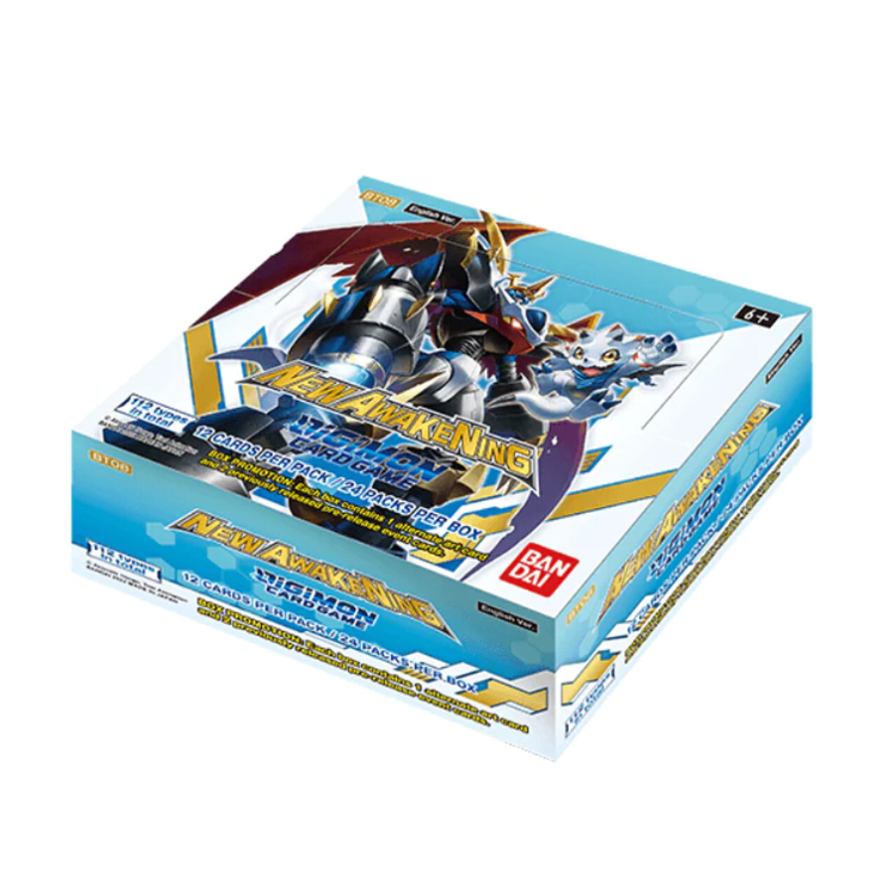 Карточная игра Digimon TCG: New Awakening Booster Box BT08 
Карточная игра Digimon TCG: New Awakening Booster Box BT08