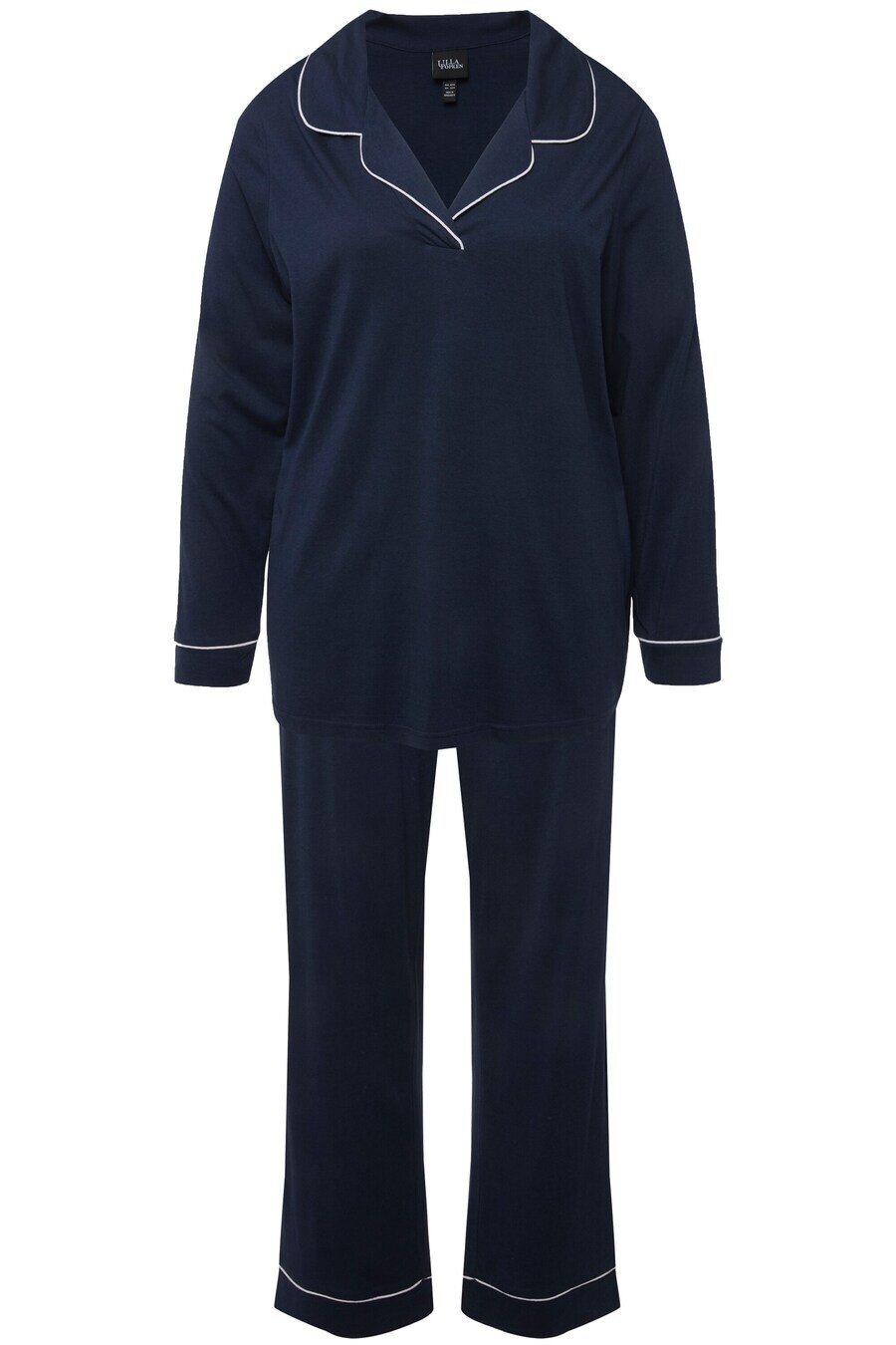 Пижама Ulla Popken Pajama, ночной синий
Пижама Ulla Popken Pajama, ночной синий