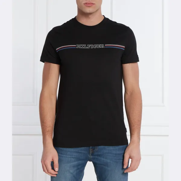 Облегающая футболка Tommy Hilfiger, черный
Облегающая футболка Tommy Hilfiger, черный