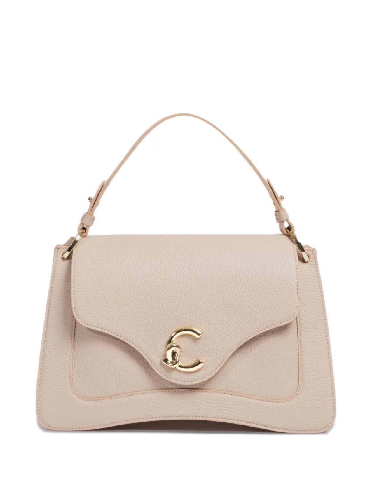 Каркасная сумка с верхней ручкой Coccinelle, розовый 
Каркасная сумка с верхней ручкой Coccinelle, розовый