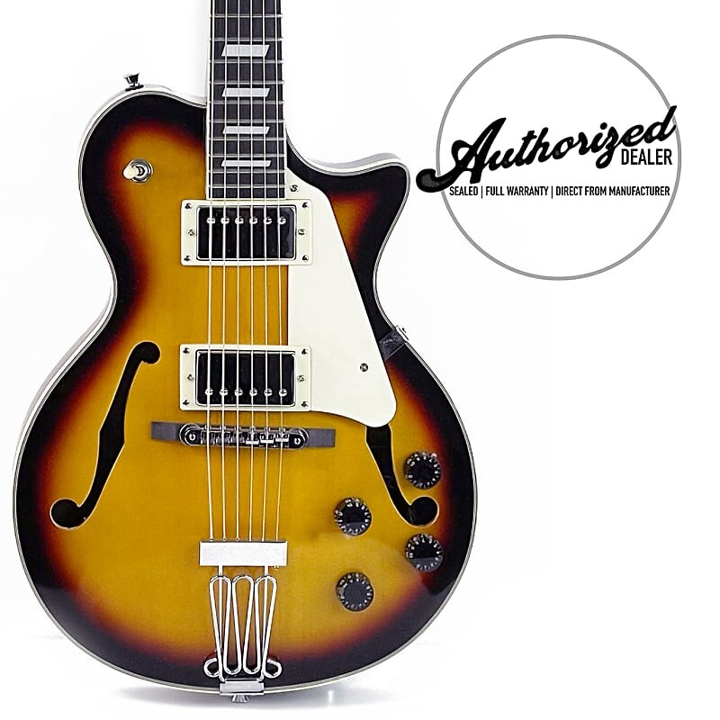 Электрогитара Johnson JH-100 Delta Rose Hollowbody Electric Violin Sunburst Guitar | JH-100-S
Электрогитара Johnson JH-100 Delta Rose Hollowbody Electric Violin Sunburst Guitar | JH-100-S