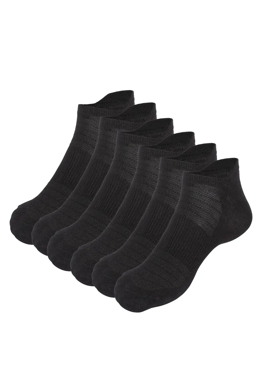 Носки Apollo (упаковка, 6 пар), носки-кроссовки с пяткой, бамбук, комфорт и идеальная посадка, черный
Носки Apollo (упаковка, 6 пар), носки-кроссовки с пяткой, бамбук, комфорт и идеальная посадка, черный