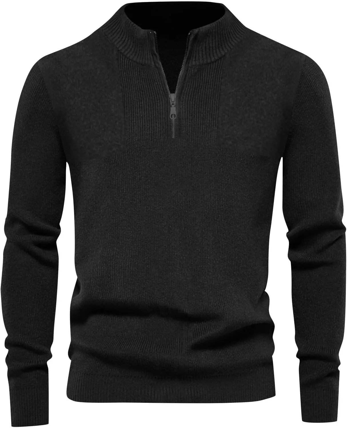 Мужской свитер Quarter Zip Pullover для повседневной носки
Мужской свитер Quarter Zip Pullover для повседневной носки