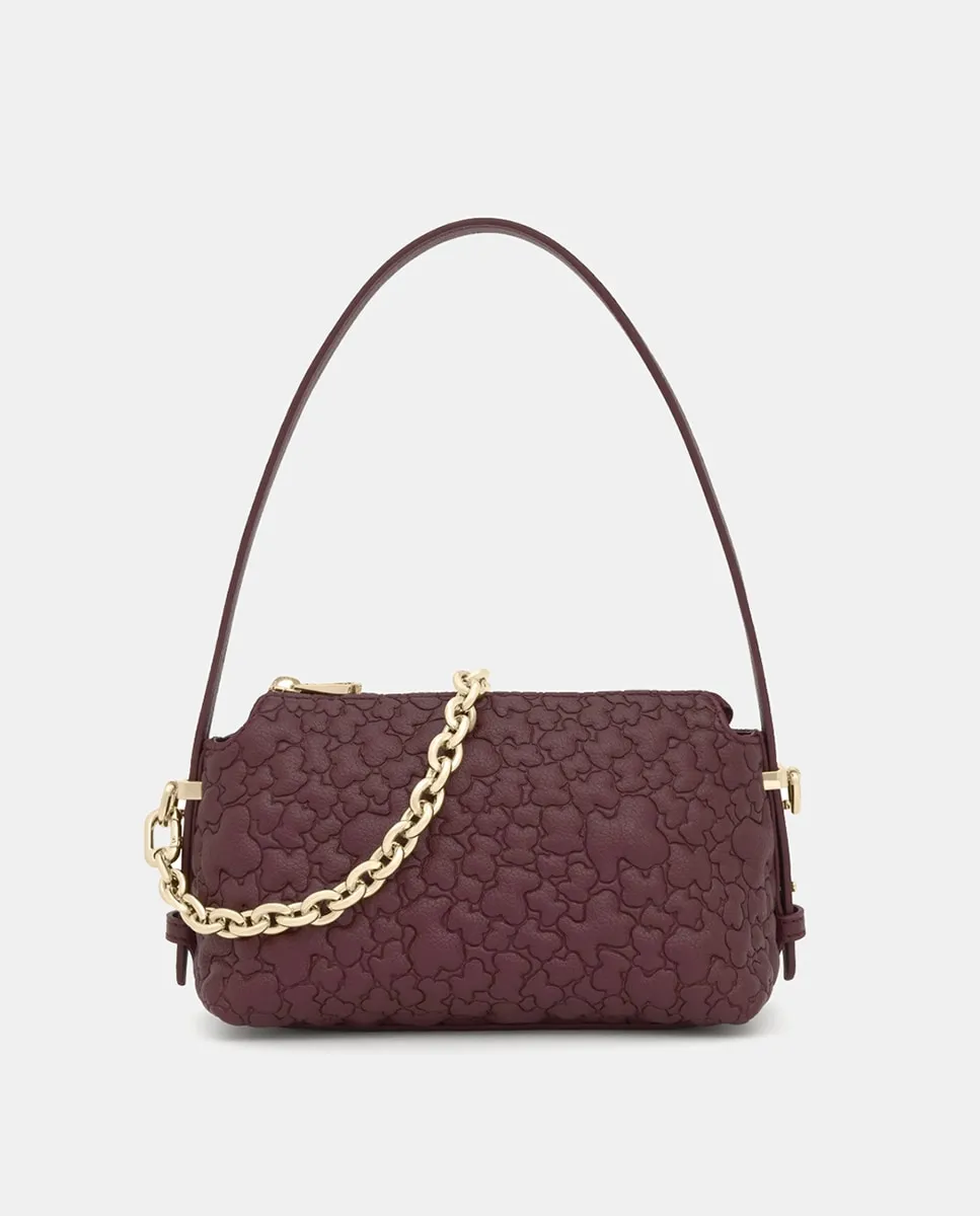 Мини-сумка с застежкой-молнией и двойной ручкой Tous, бордовый
Мини-сумка с застежкой-молнией и двойной ручкой Tous, бордовый