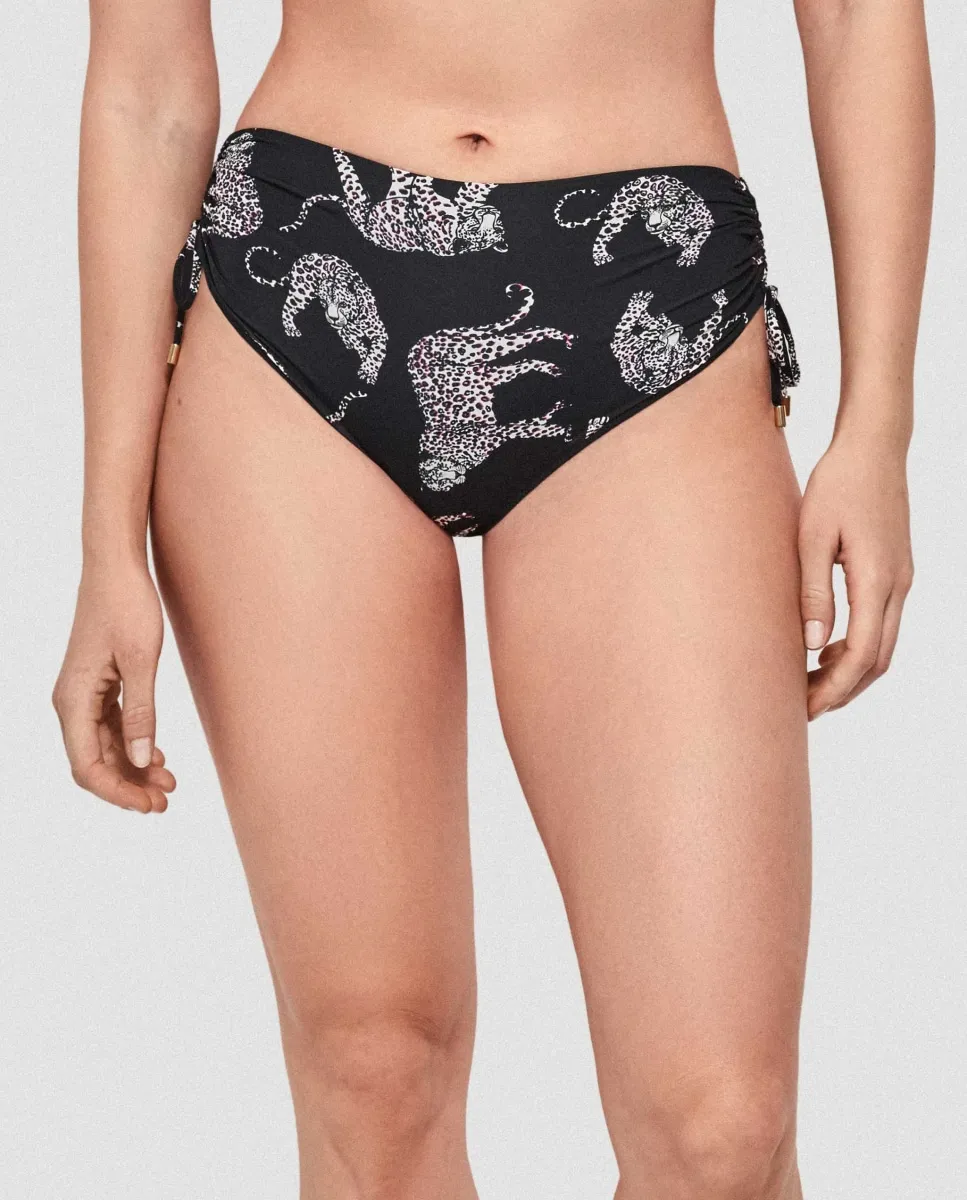 Двусторонние плавки бикини с высокой талией Gisela, мультиколор
Двусторонние плавки бикини с высокой талией Gisela, мультиколор