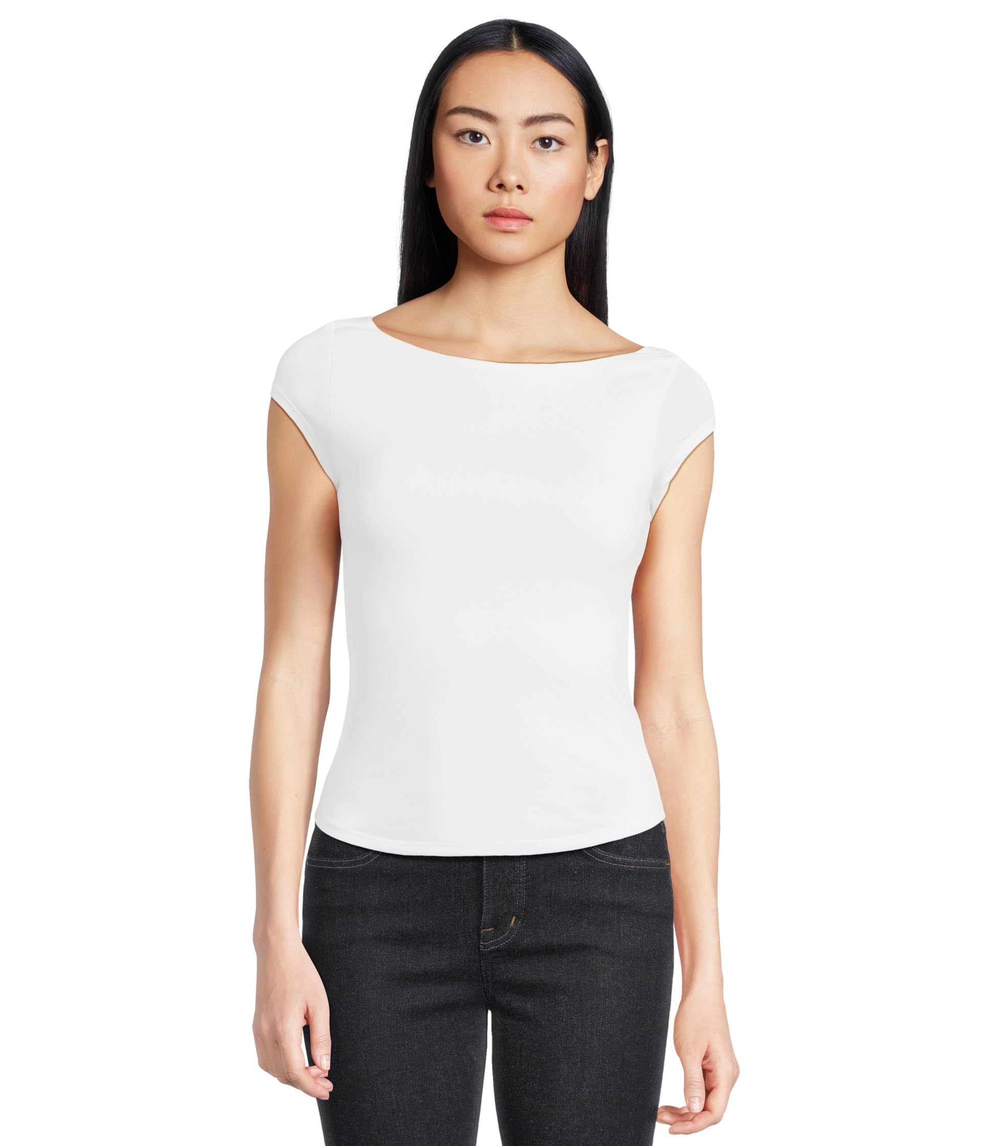 Футболка Free People Katie Knit Tee, цвет Clean Ivory 
Футболка Free People Katie Knit Tee, цвет Clean Ivory