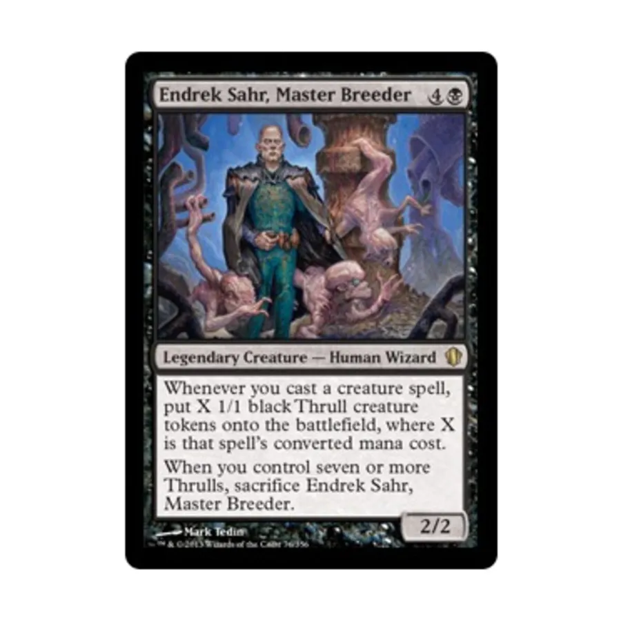 CCG Эндрек Сар, главный заводчик (справа), MTG - Commander 2013
CCG Эндрек Сар, главный заводчик (справа), MTG - Commander 2013