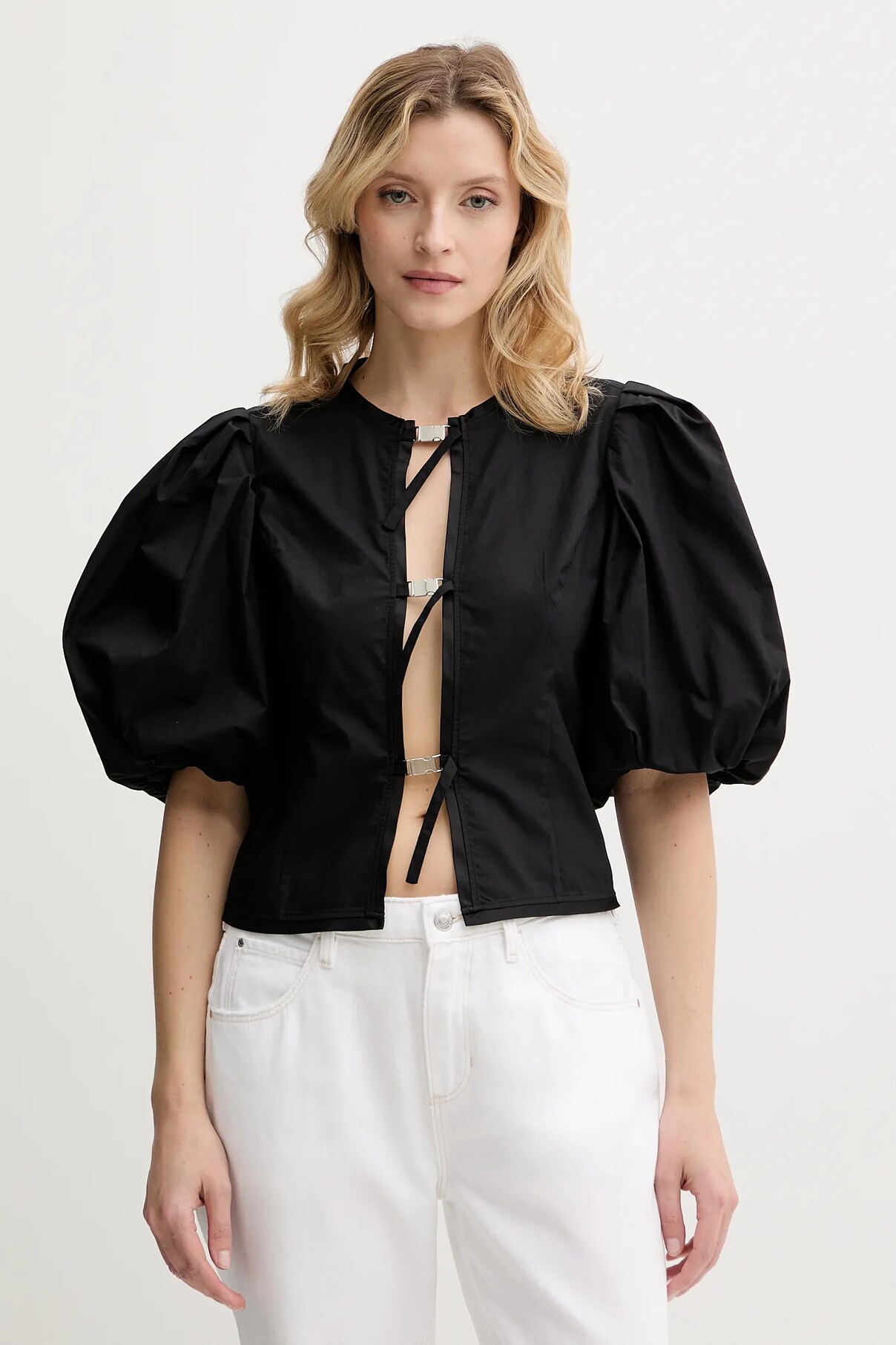 Блузка из хлопка Pinko, черный
Блузка из хлопка Pinko, черный