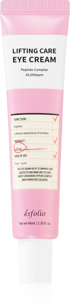 Подтягивающий крем для кожи вокруг глаз с коллагеном Esfolio, 40 мл
Подтягивающий крем для кожи вокруг глаз с коллагеном Esfolio, 40 мл