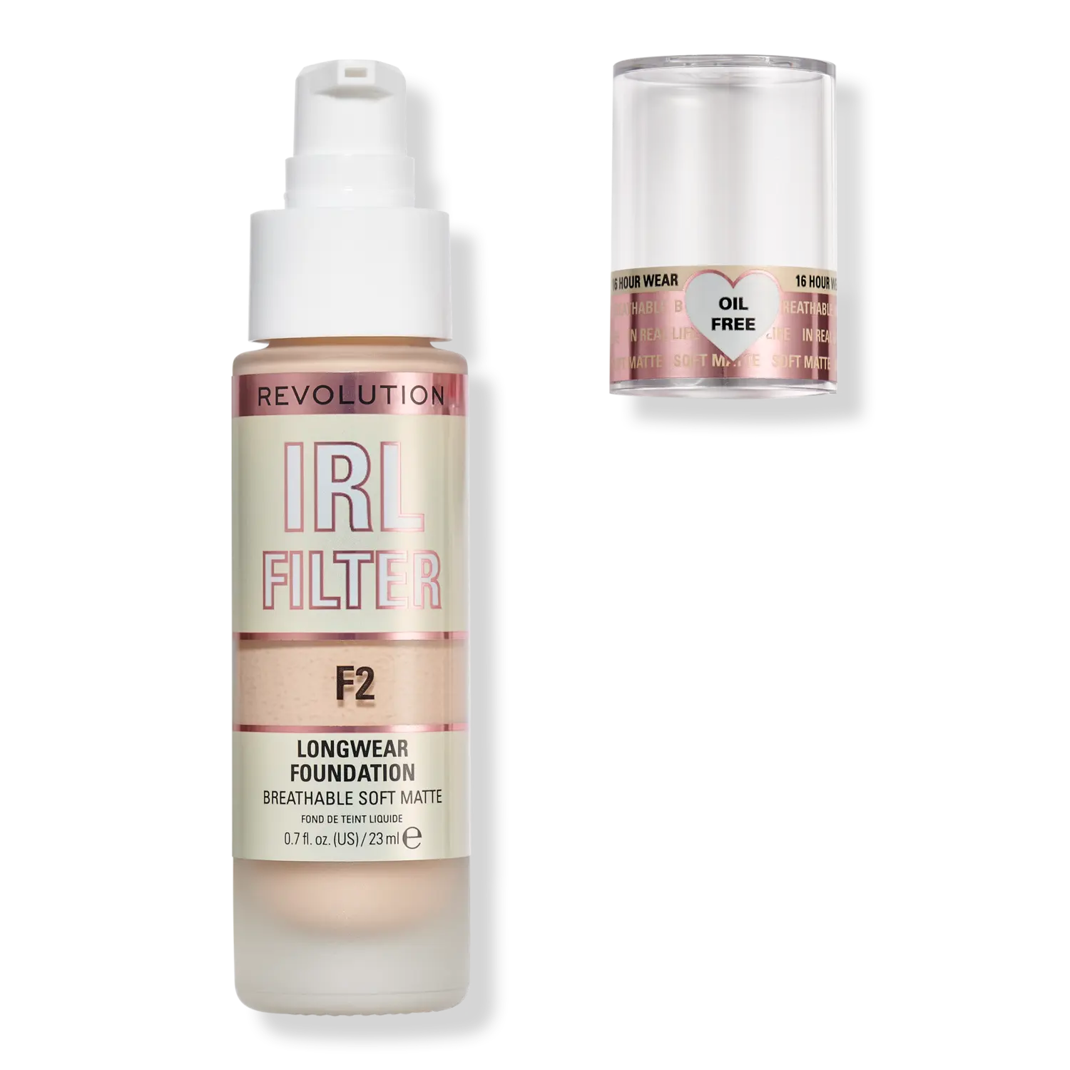 Тональный крем IRL Filter Longwear Foundation Revolution Beauty, F2 (fair skin tones with a pink undertone)
Тональный крем IRL Filter Longwear Foundation Revolution Beauty, F2 (fair skin tones with a pink undertone)