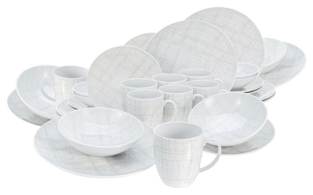 CreaTable, 25798, Home Shabby Chic, комбинированный сервиз, 32 предмета, фарфор, белый
CreaTable, 25798, Home Shabby Chic, комбинированный сервиз, 32 предмета, фарфор, белый