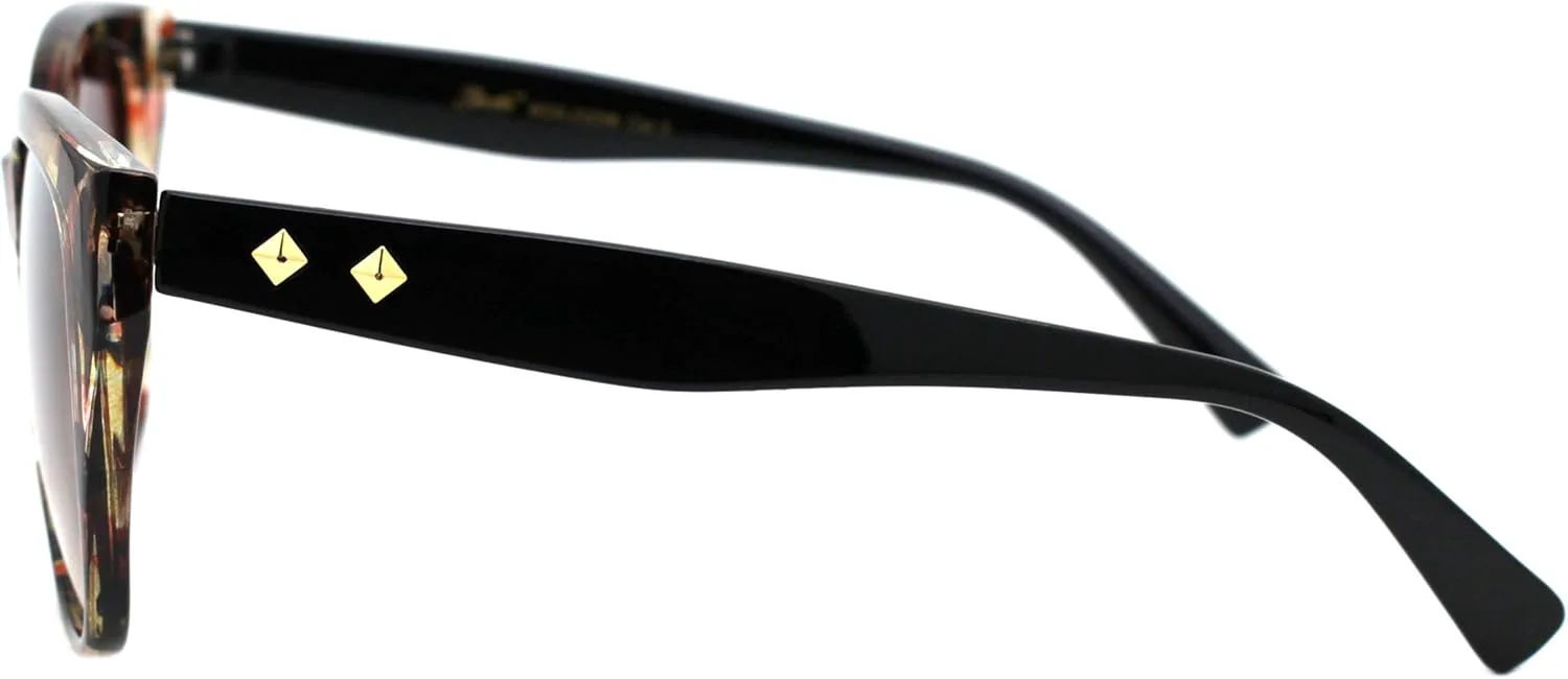 Женские квадратные солнцезащитные очки, дизайнерский стиль, с пирамидальными заклепками, защита от УФ-излучения 400 PASTL, Brown Watercolor Pattern (Brown)
Женские квадратные солнцезащитные очки, дизайнерский стиль, с пирамидальными заклепками, защита от УФ-излучения 400 PASTL, Brown Watercolor Pattern (Brown)