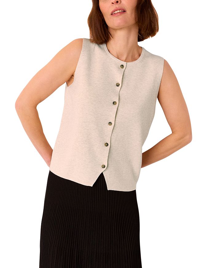 Трикотажный топ Люси с пуговицами спереди Whistles, коричневый/бежевый
Трикотажный топ Люси с пуговицами спереди Whistles, коричневый/бежевый