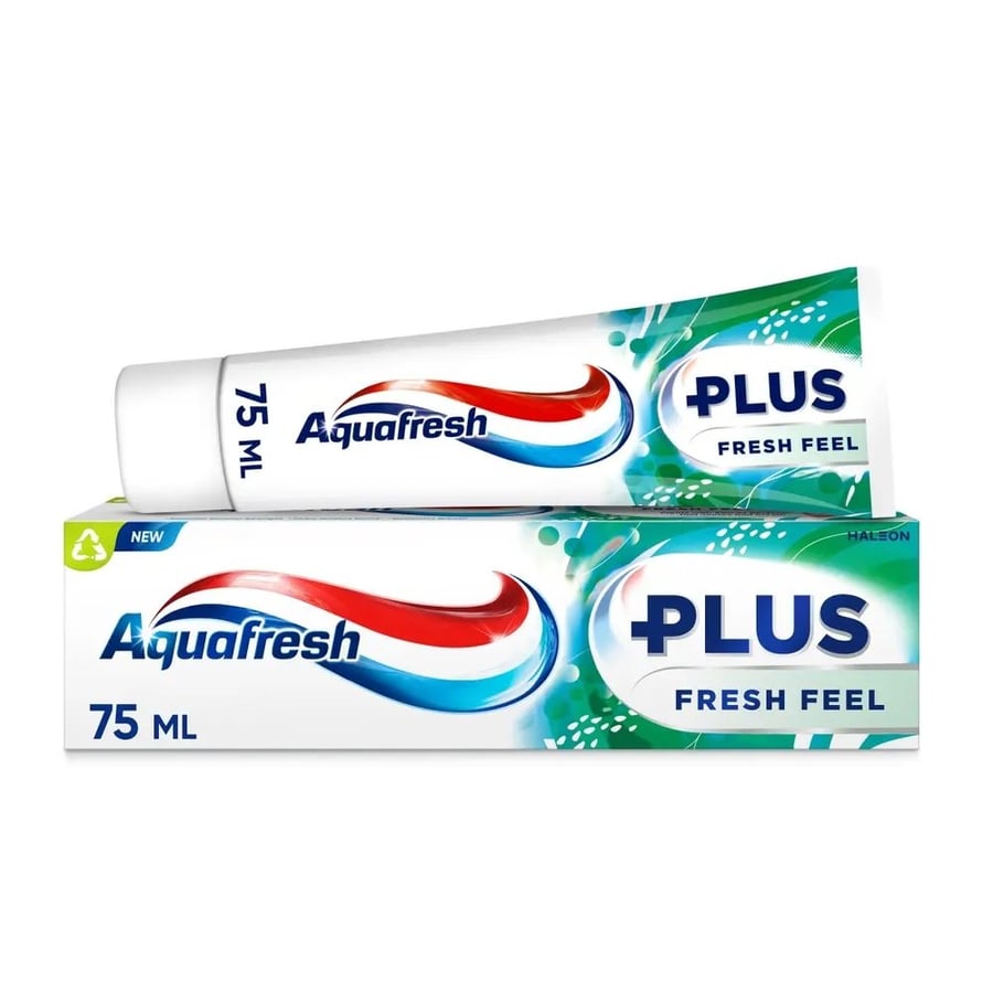 Зубная паста Aquafresh Plus Fresh Feel с фтором 75 мл
Зубная паста Aquafresh Plus Fresh Feel с фтором 75 мл