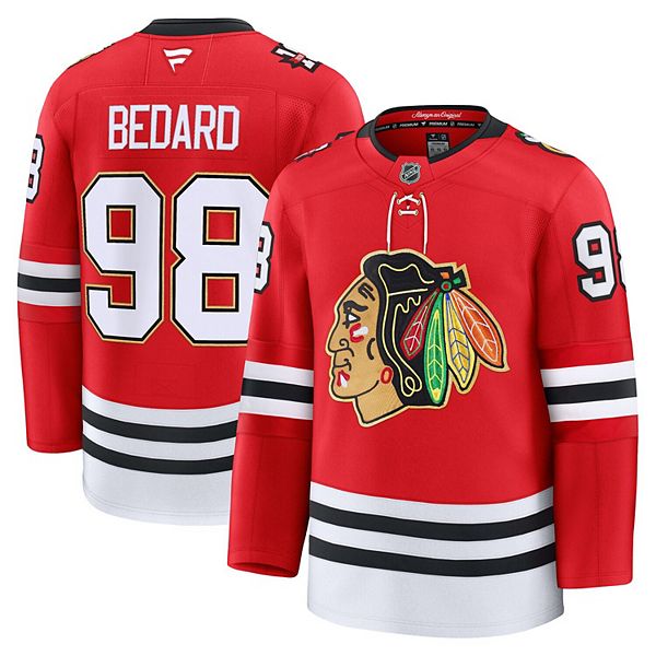 Мужская хоккейная майка Chicago Blackhawks Connor Bedard Centennial Premium Fanatics
Мужская хоккейная майка Chicago Blackhawks Connor Bedard Centennial Premium Fanatics