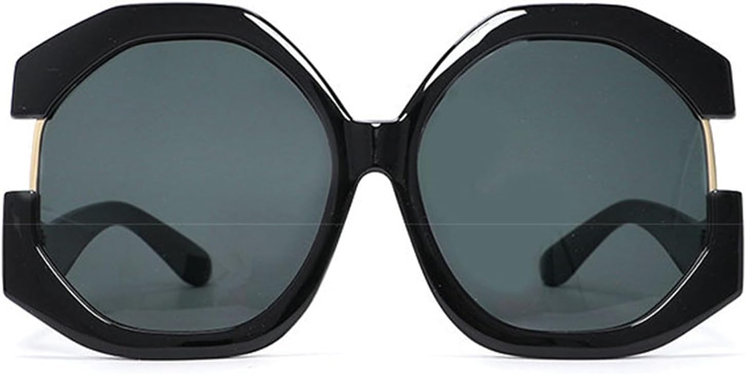 Willochra Y2K Модные многоугольные квадратные женские солнцезащитные очки большого размера с ретро-заклепками Мужские трендовые градиентные солнцезащитные очки UV400, Black
Willochra Y2K Модные многоугольные квадратные женские солнцезащитные очки большого размера с ретро-заклепками Мужские трендовые градиентные солнцезащитные очки UV400, Black