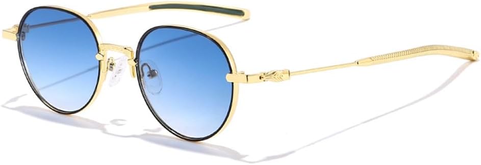 Классические ретро круглые солнцезащитные очки для мужчин, маленькая металлическая оправа, женские солнцезащитные очки для путешествий, вечеринок, панк-стиль KTUCN, C03 Blue
Классические ретро круглые солнцезащитные очки для мужчин, маленькая металлическая оправа, женские солнцезащитные очки для путешествий, вечеринок, панк-стиль KTUCN, C03 Blue