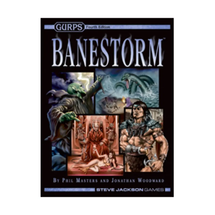 Banestorm, GURPS (4th Edition) - Genre Toolkits & Fictional Settings, твердый переплет
Banestorm, GURPS (4th Edition) - Genre Toolkits & Fictional Settings, твердый переплет