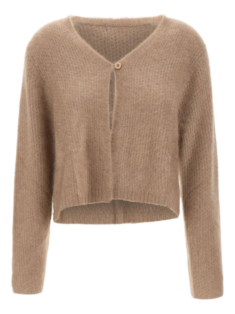 Кардиган с текстурой на одну пуговицу Hemisphere, коричневый
Кардиган с текстурой на одну пуговицу Hemisphere, коричневый