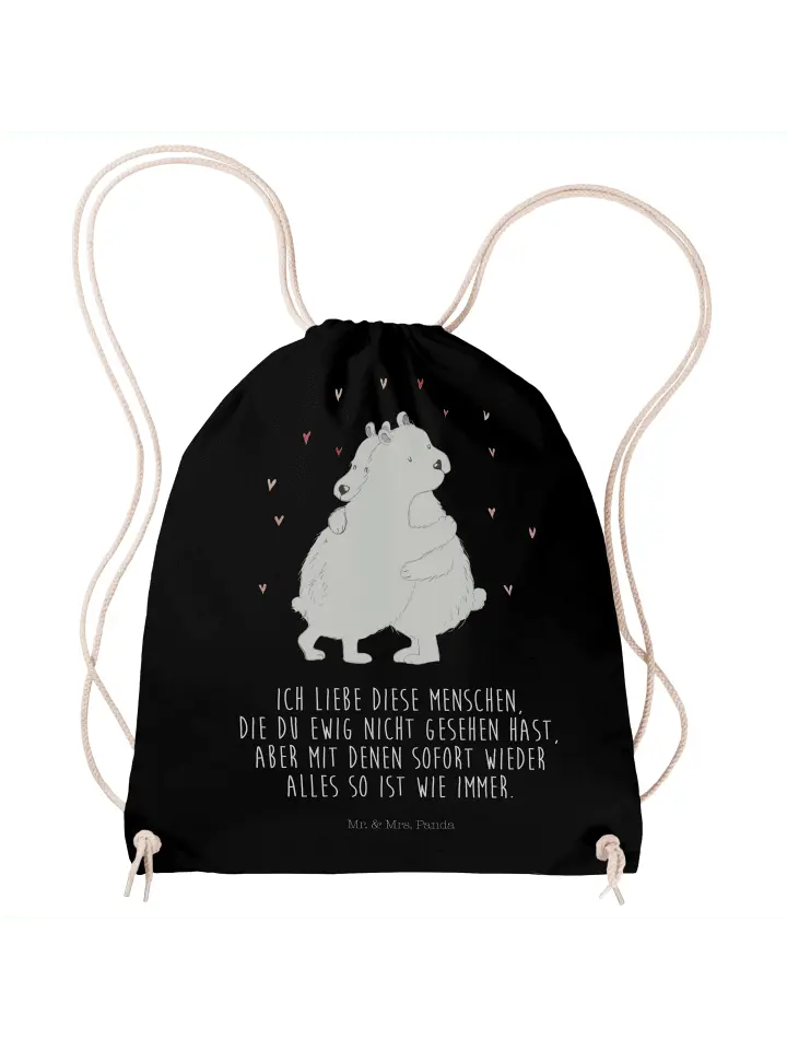 Спортивная сумка Mr & Mrs Panda Sportbeutel Eisbär Umarmen, черный
Спортивная сумка Mr & Mrs Panda Sportbeutel Eisbär Umarmen, черный