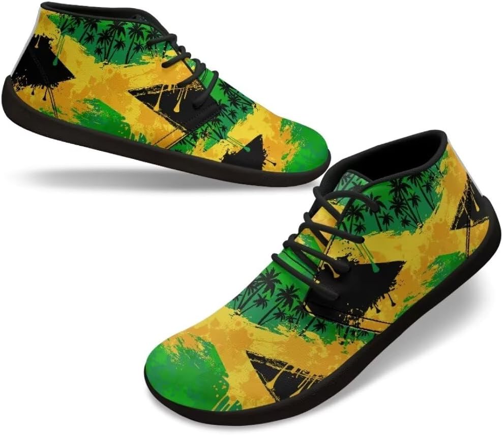 Женские и мужские минималистичные кроссовки для бега, здоровые и противоскользящие кроссовки, оптимальное расслабление, мягкая подкладка Fuialdolg, Jamaica Flag-b
Женские и мужские минималистичные кроссовки для бега, здоровые и противоскользящие кроссовки, оптимальное расслабление, мягкая подкладка Fuialdolg, Jamaica Flag-b