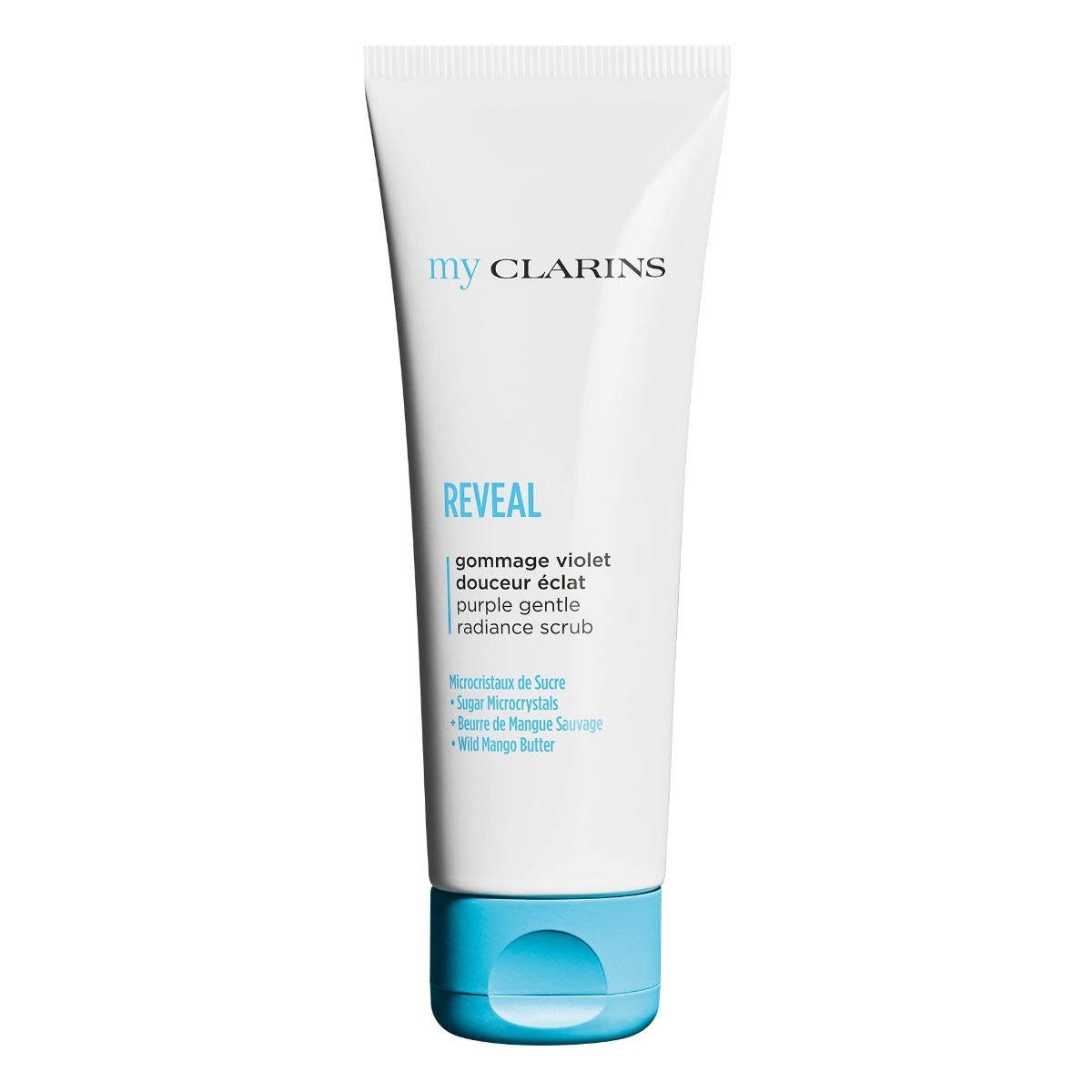 Скраб для лица my clarins reveal purple gentle radiance scrub Clarins, объем 50 мл
Скраб для лица my clarins reveal purple gentle radiance scrub Clarins, объем 50 мл