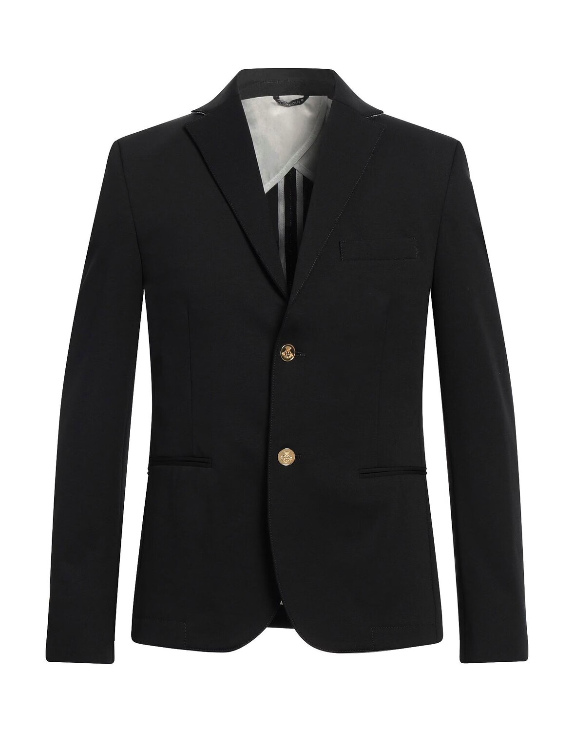 Блейзер Daniele Alessandrini, черный 
Блейзер Daniele Alessandrini, черный