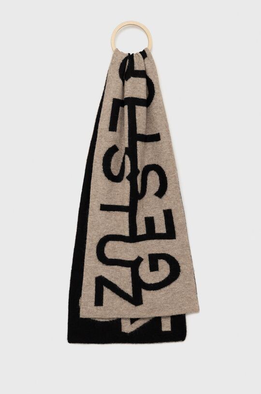 Шерстяной шарф Gestuz, коричневый
Шерстяной шарф Gestuz, коричневый