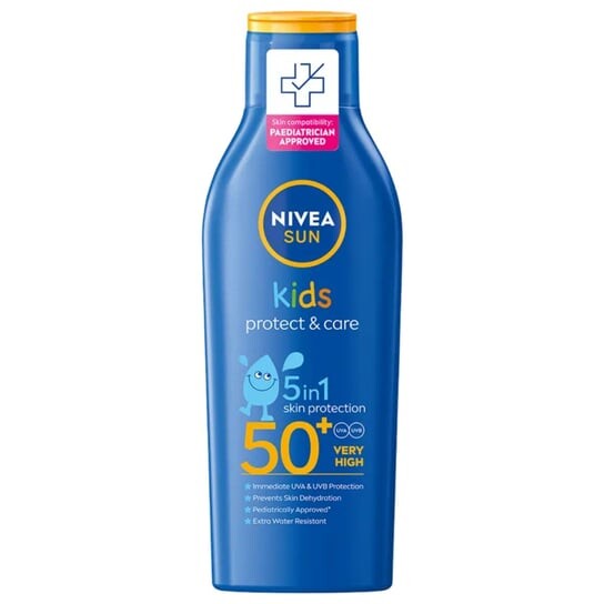 Солнцезащитный лосьон для детей Nivea Kids Protect & Moisture, SPF50, Nivea Sun
Солнцезащитный лосьон для детей Nivea Kids Protect & Moisture, SPF50, Nivea Sun