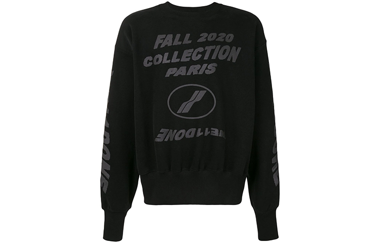 Свитшот унисекс черный WE11DONE
Свитшот унисекс черный WE11DONE