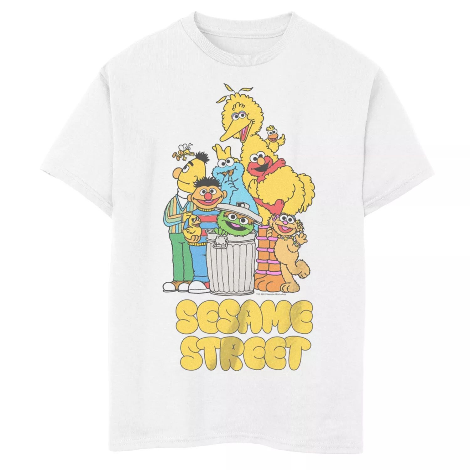 Футболка с плакатом «Друзья Сезам» для мальчиков 8–20 лет Licensed Character
Футболка с плакатом «Друзья Сезам» для мальчиков 8–20 лет Licensed Character