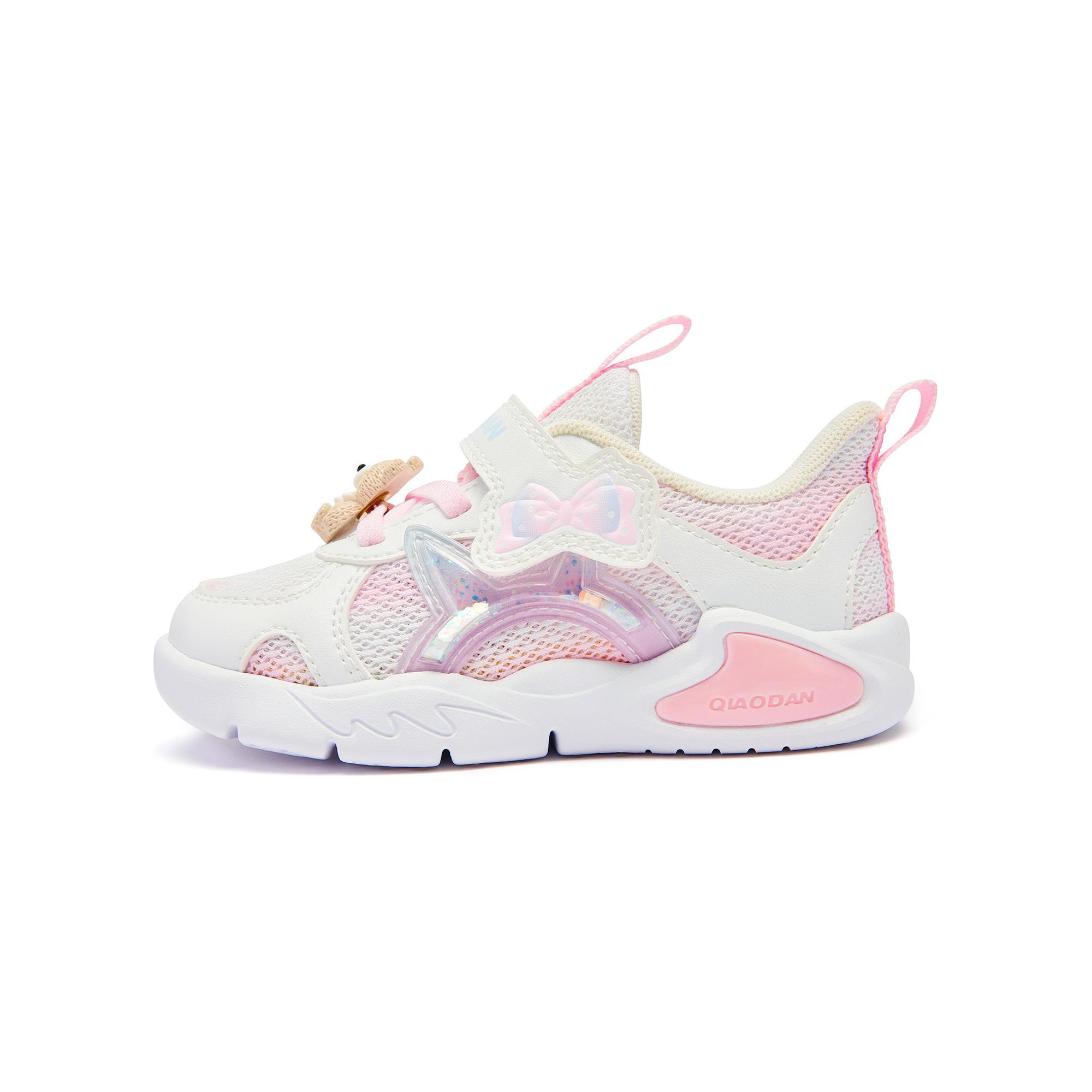 QIAODAN Нескользящие легкие низкие детские туфли белого и фиолетового цвета для младенцев и малышей
QIAODAN Нескользящие легкие низкие детские туфли белого и фиолетового цвета для младенцев и малышей