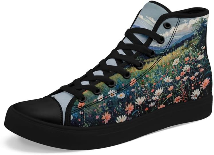 Унисекс модные высокие кеды на шнуровке из хлопка с цветочным принтом, повседневная обувь для ходьбы и тенниса, дышащие, для весны и лета Awsole, Floral Pattern Shoes19
Унисекс модные высокие кеды на шнуровке из хлопка с цветочным принтом, повседневная обувь для ходьбы и тенниса, дышащие, для весны и лета Awsole, Floral Pattern Shoes19