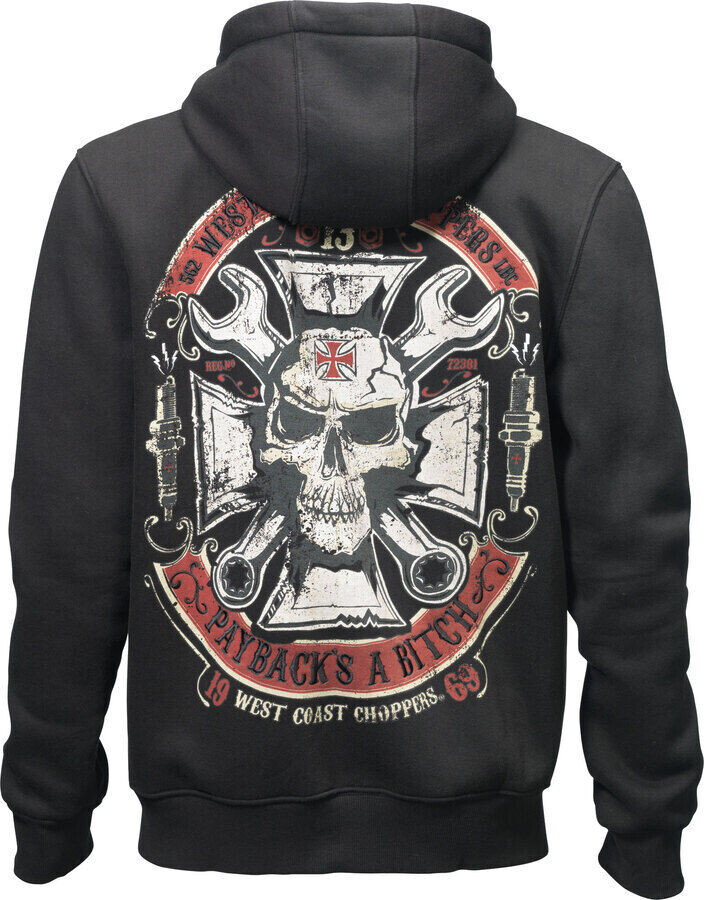 Худи Mechanic на молнии WCC, черный
Худи Mechanic на молнии WCC, черный