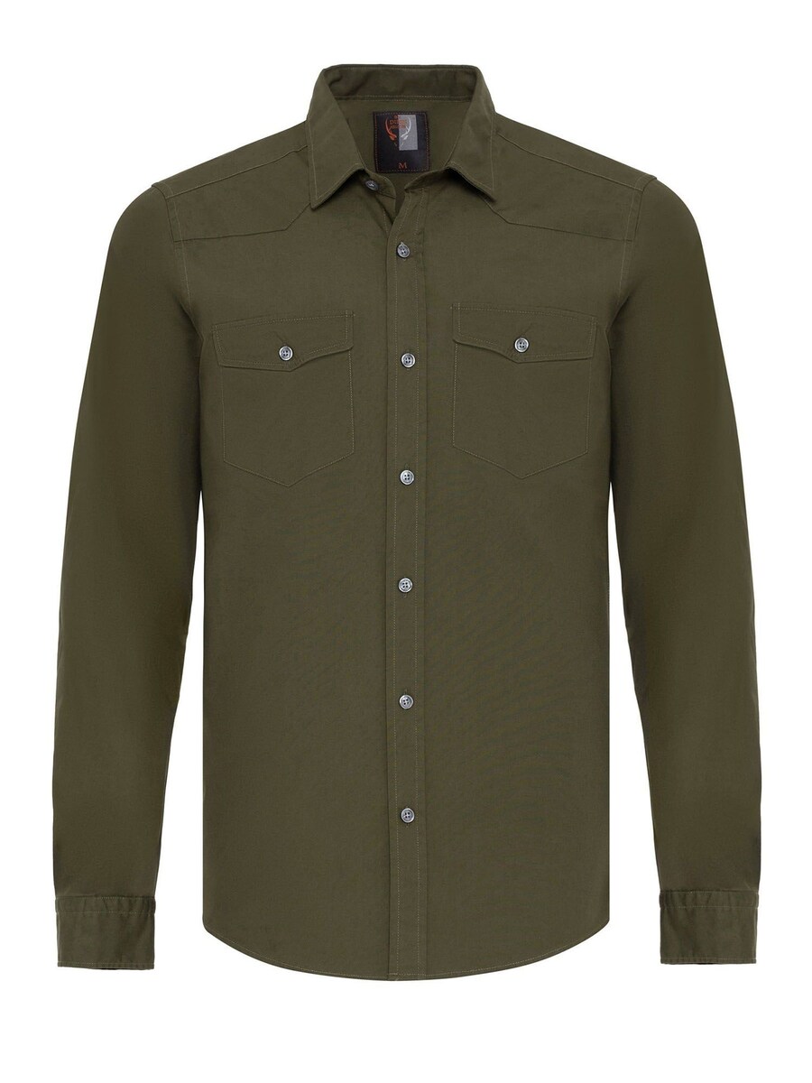 Рубашка обычного кроя на пуговицах By Diess Collection, оливковый
Рубашка обычного кроя на пуговицах By Diess Collection, оливковый