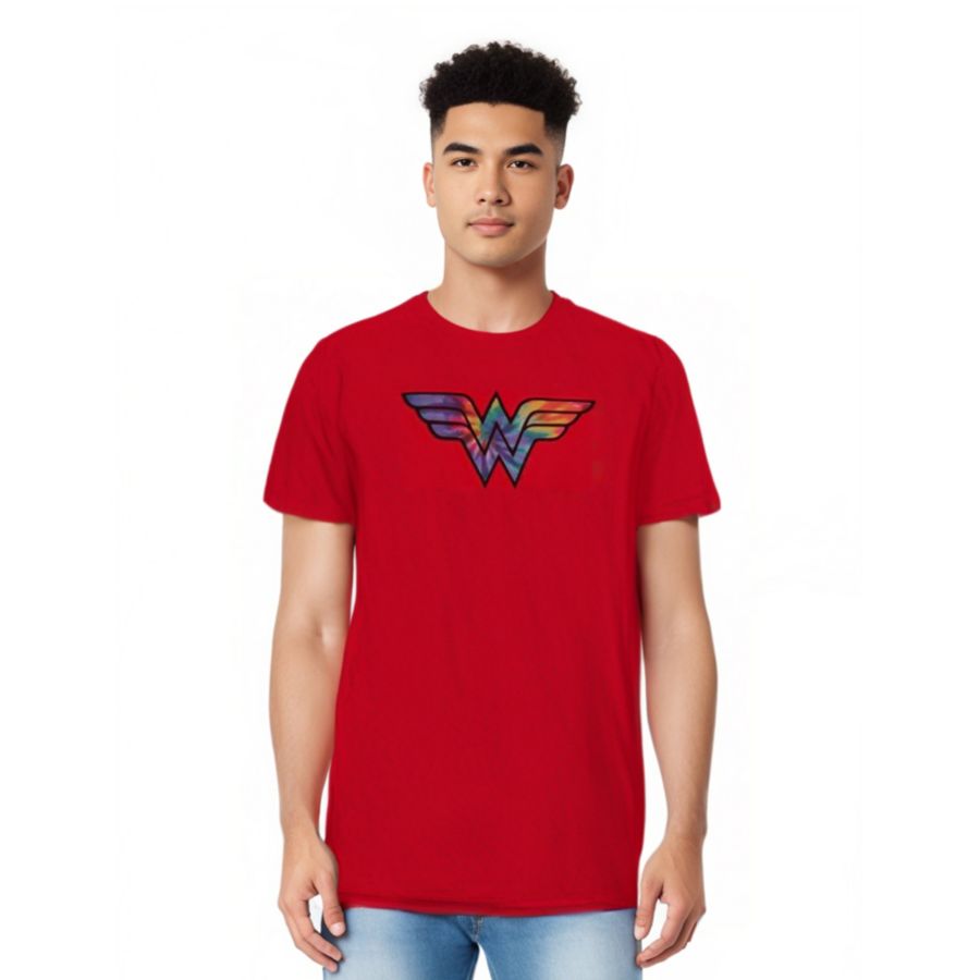 Футболка с коротким рукавом и принтом "Чудо-женщина" из комиксов DC Comics, с принтом "тай-дай", для взрослых DC Wonder Woman, Red, Красный, Футболка с коротким рукавом и принтом "Чудо-женщина" из комиксов DC Comics, с принтом "тай-дай", для взрослых DC W
Футболка с коротким рукавом и принтом "Чудо-женщина" из комиксов DC Comics, с принтом "тай-дай", для взрослых DC Wonder Woman, Red, Красный, Футболка с коротким рукавом и принтом "Чудо-женщина" из комиксов DC Comics, с принтом "тай-дай", для взрослых DC W