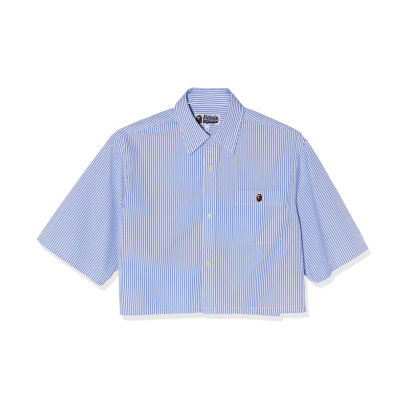 Рубашка женская синяя BLX A Bathing Ape
Рубашка женская синяя BLX A Bathing Ape