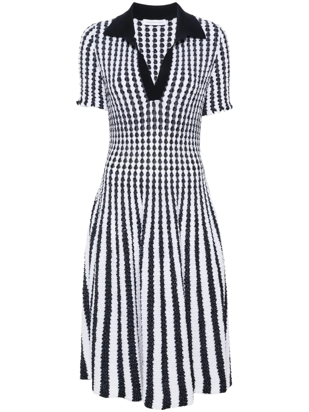 Полосатое платье миди из сирсакера Antonino Valenti, синий
Полосатое платье миди из сирсакера Antonino Valenti, синий