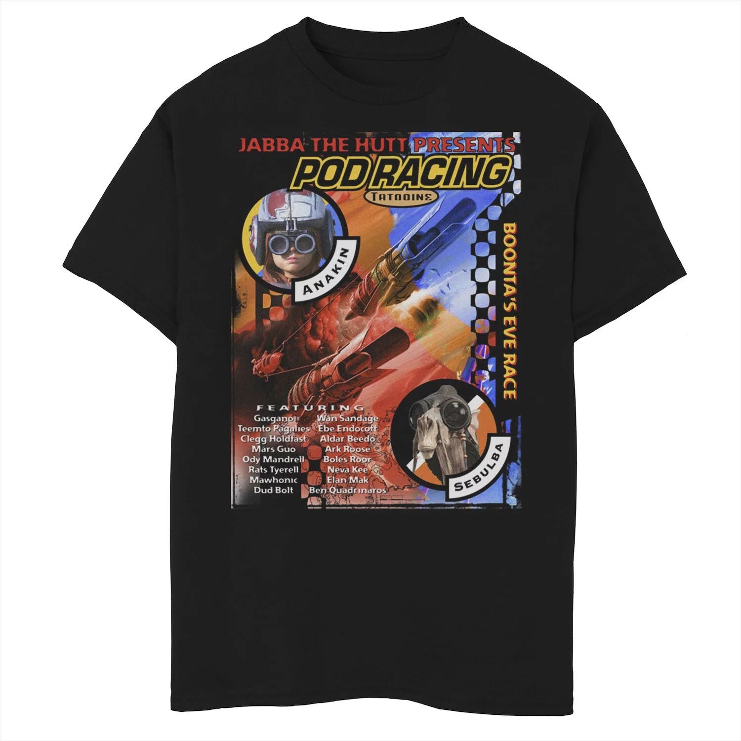 Джабба представляет футболку с плакатом и графическим плакатом для мальчиков 8–20 лет «Звездные войны» Star Wars 
Джабба представляет футболку с плакатом и графическим плакатом для мальчиков 8–20 лет «Звездные войны» Star Wars