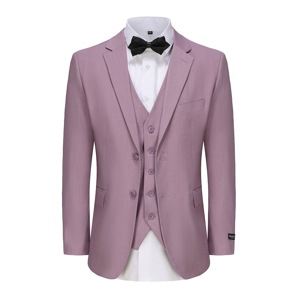 Мужской эластичный костюм Classic Fit Performance из 3 предметов Braveman, цвет Lilac
Мужской эластичный костюм Classic Fit Performance из 3 предметов Braveman, цвет Lilac