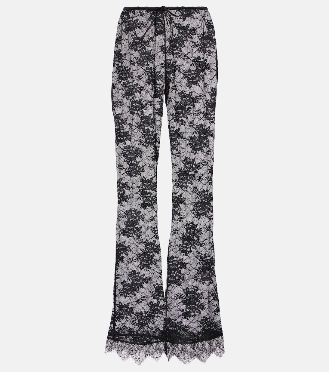 Кружевные брюки широкого кроя Oséree, черный
Кружевные брюки широкого кроя Oséree, черный