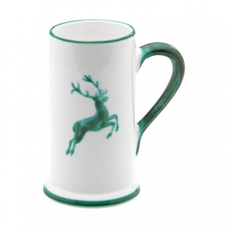Пивная кружка Green Deer, форма A маленькая, 0,3 л/высота: 14 см Gmundner Keramik, белый/зеленый
Пивная кружка Green Deer, форма A маленькая, 0,3 л/высота: 14 см Gmundner Keramik, белый/зеленый