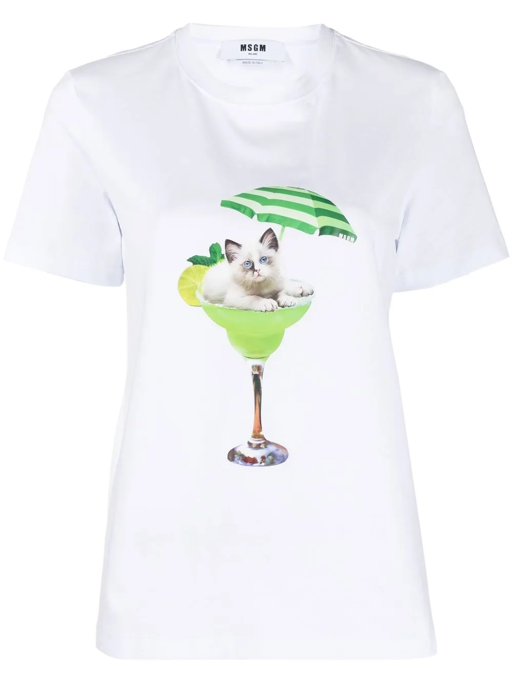 Футболка с графичным принтом MSGM, белый
Футболка с графичным принтом MSGM, белый