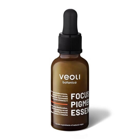 Интенсивно уменьшающая пигментацию, сужающая поры сыворотка с комплексом ниацинамида + стабильный витамин С ФОКУСИРОВКА ПИГМЕНТАЦИИ, 30 мл Veoli Botanica
Интенсивно уменьшающая пигментацию, сужающая поры сыворотка с комплексом ниацинамида + стабильный витамин С ФОКУСИРОВКА ПИГМЕНТАЦИИ, 30 мл Veoli Botanica
