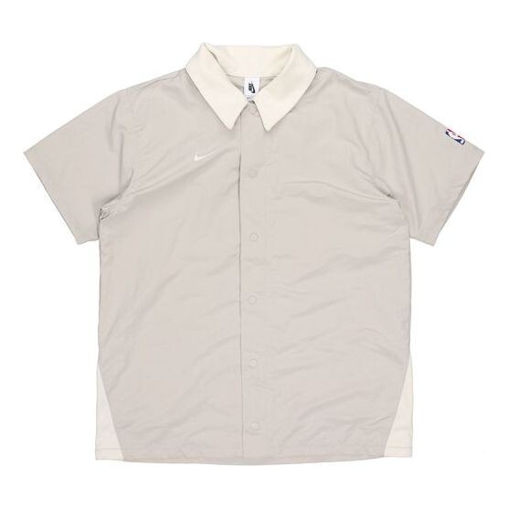 Рубашка x fear of god x nba crossover однотонная свободная рубашка с коротким рукавом Nike, серый
Рубашка x fear of god x nba crossover однотонная свободная рубашка с коротким рукавом Nike, серый