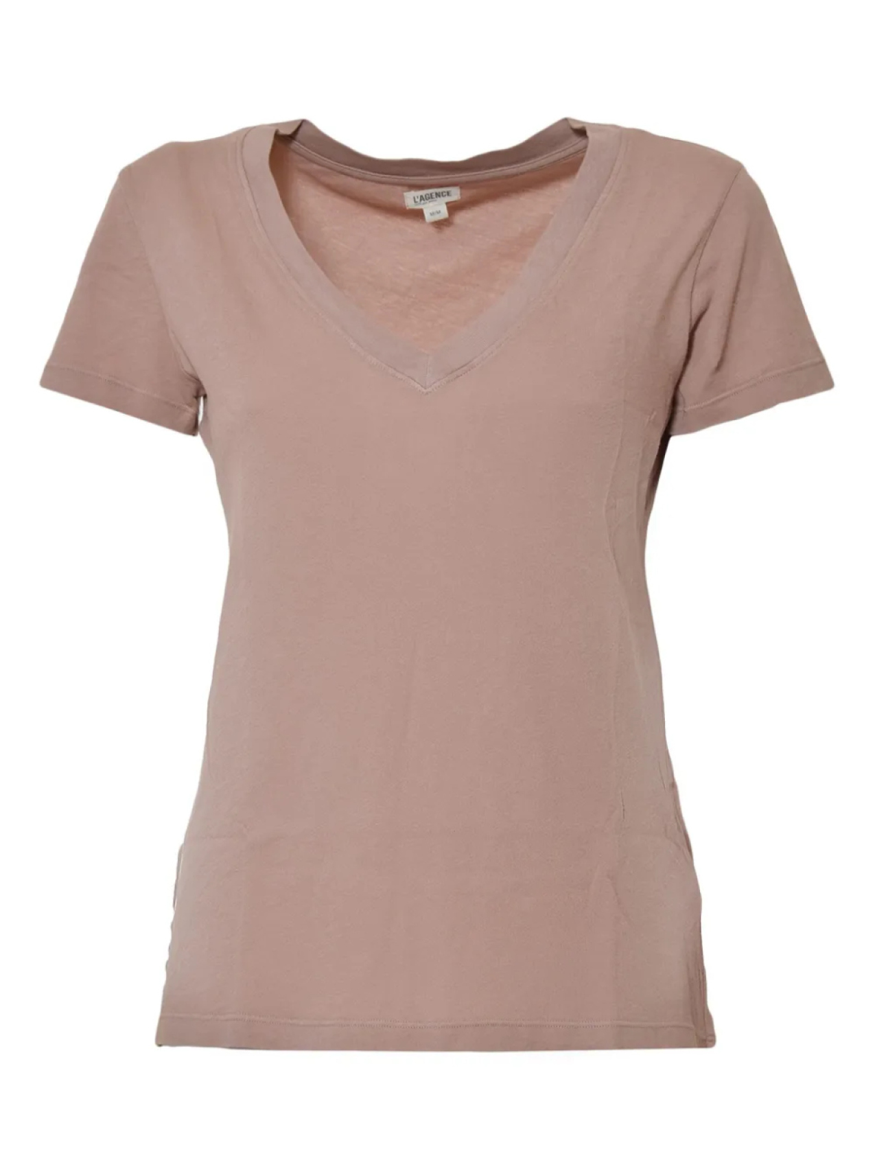Футболка с круглым вырезом L'Agence, розовый
Футболка с круглым вырезом L'Agence, розовый